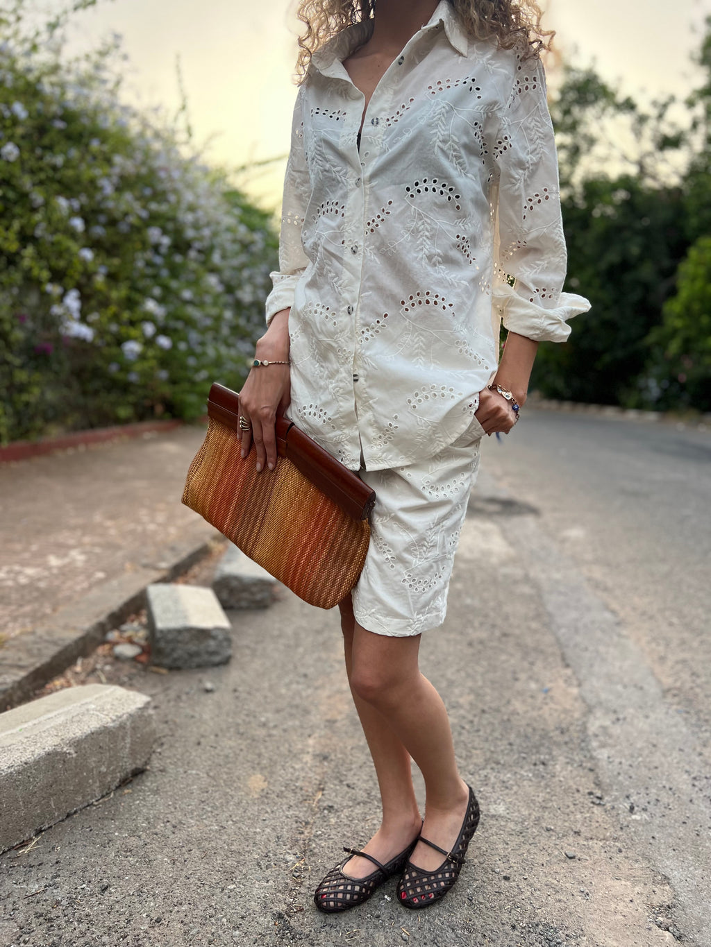 Ensemble Broderie Anglaise