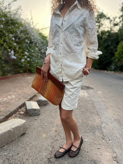 Ensemble Broderie Anglaise