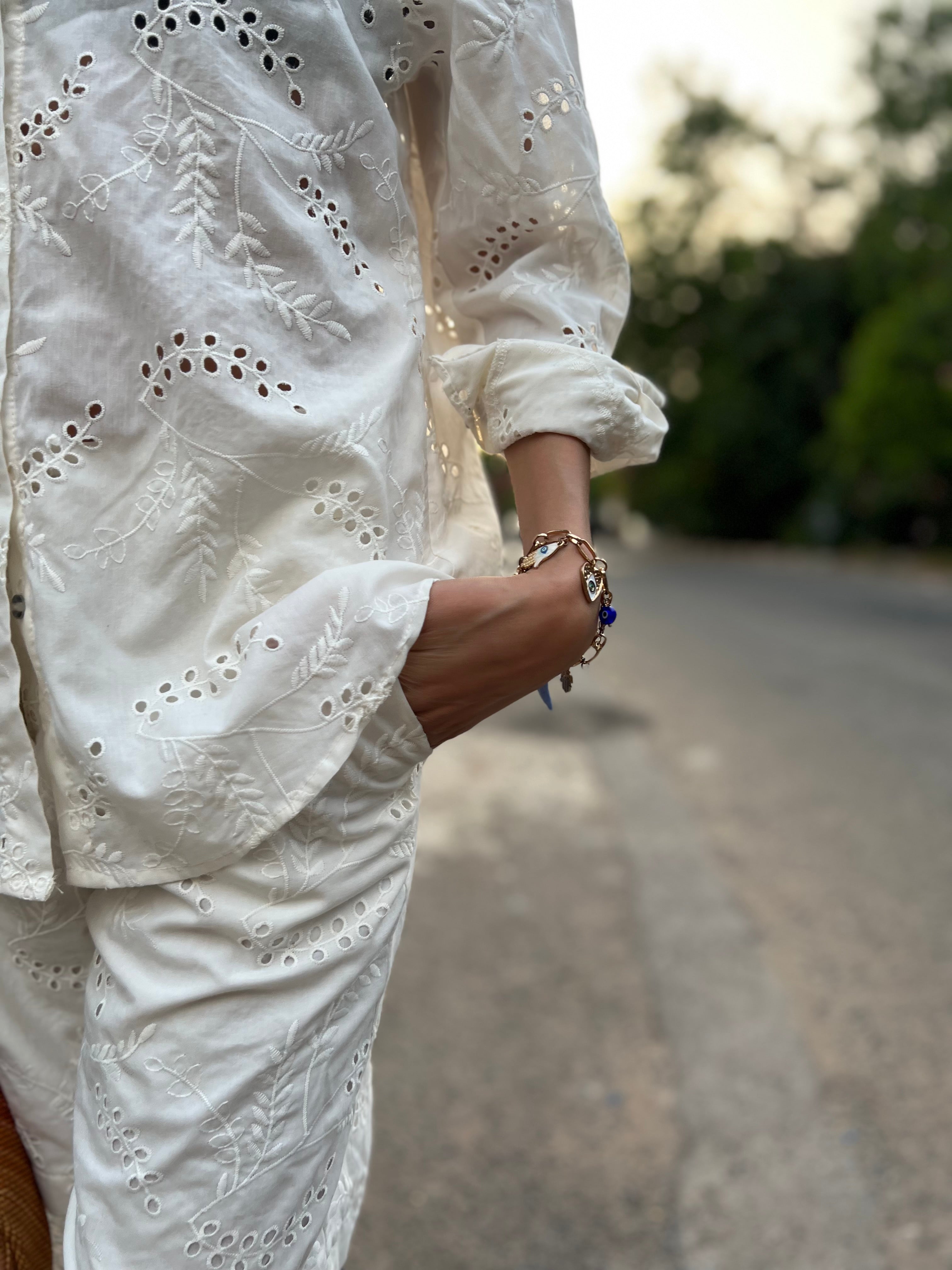 Ensemble Broderie Anglaise